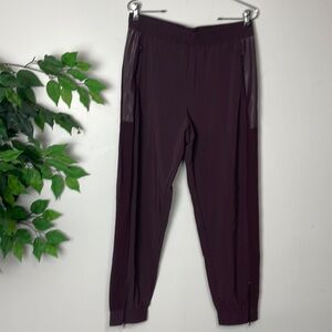 🍇 VICTORIA SPORT purple joggers athliesure activewear medium 🍇